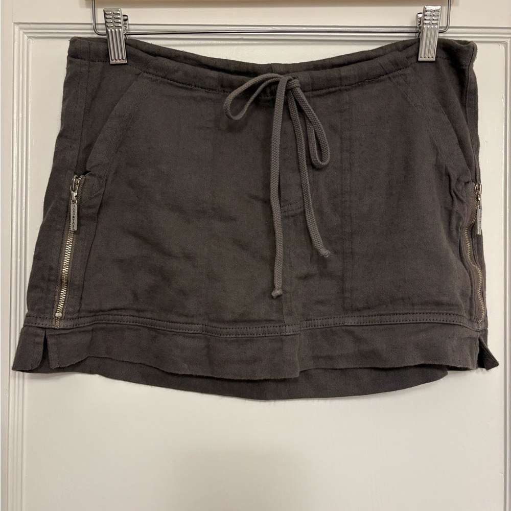 Hard Tail Gray Mini Skirt size small - Picture 6 of 6